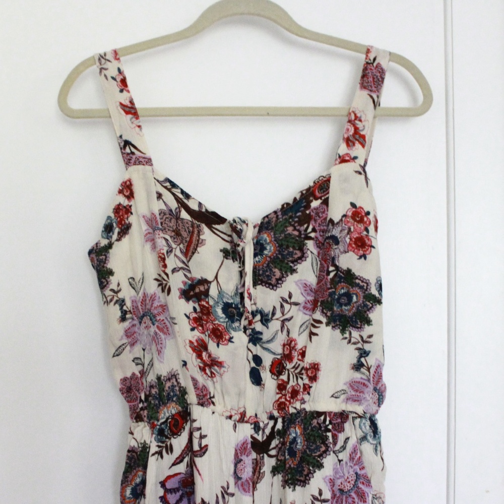 Francesca's Blue Rain Jumpsuit